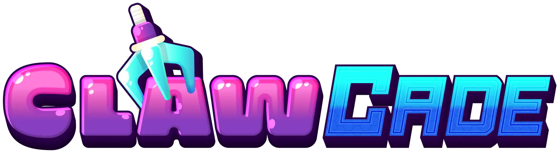 home, clawcade logo no outline scaled