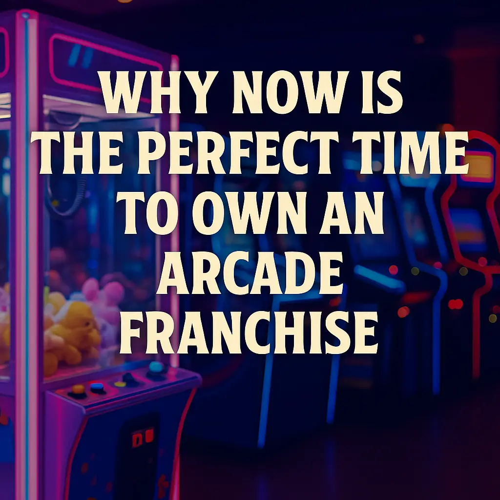 Families enjoying claw machines and arcade games at ClawCADE inside a modern shopping mall.